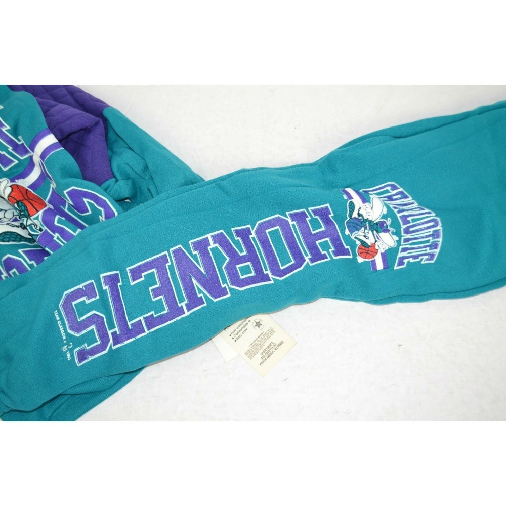 Vintage 1993 Charlotte Hornets Youth Sweatsuit Boys Sizes 6 & 7 - Picture 4 of 6